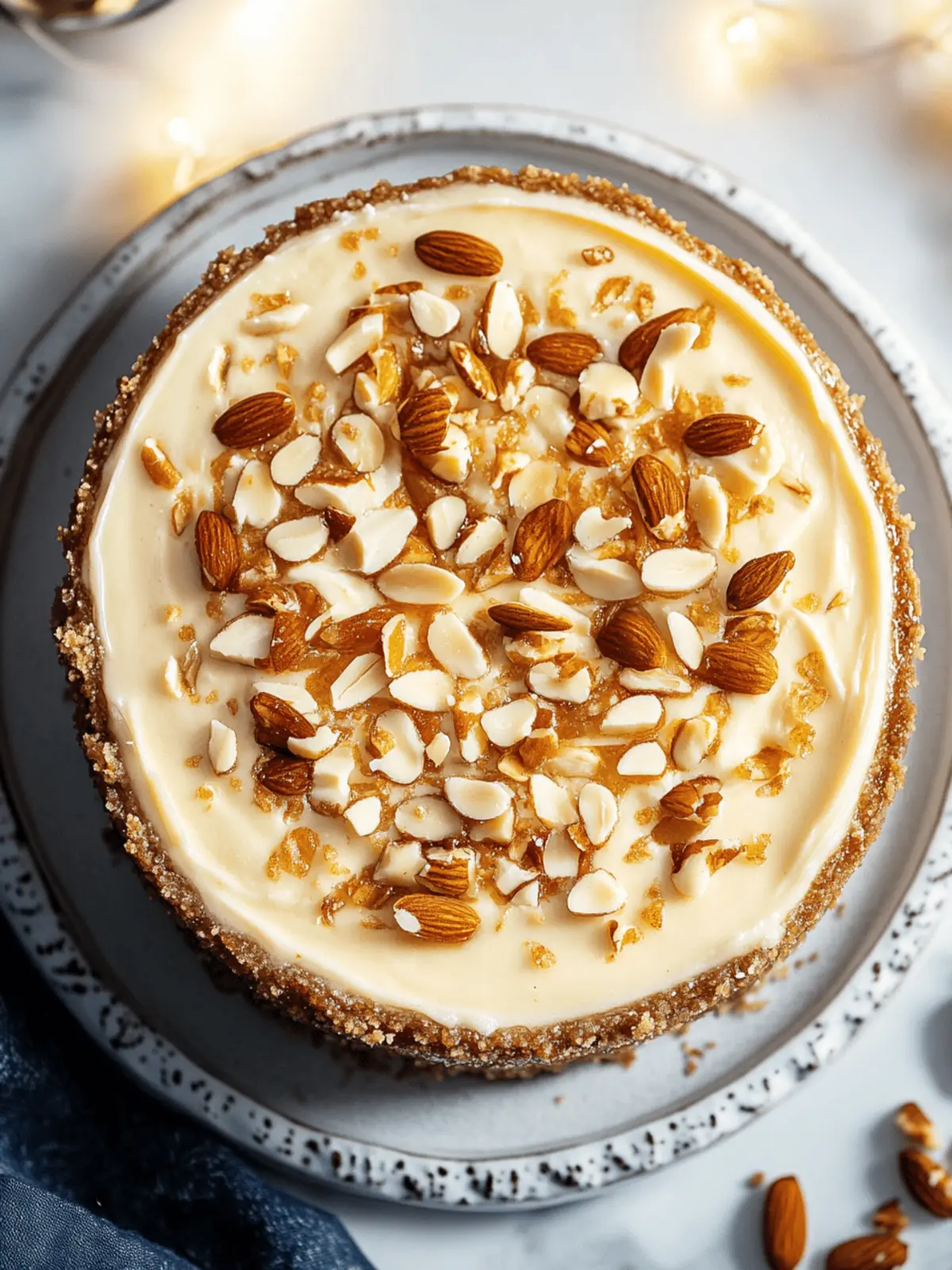 Indulge in Irresistible Amaretto Cheesecake Bliss 2 Amaretto Cheesecake