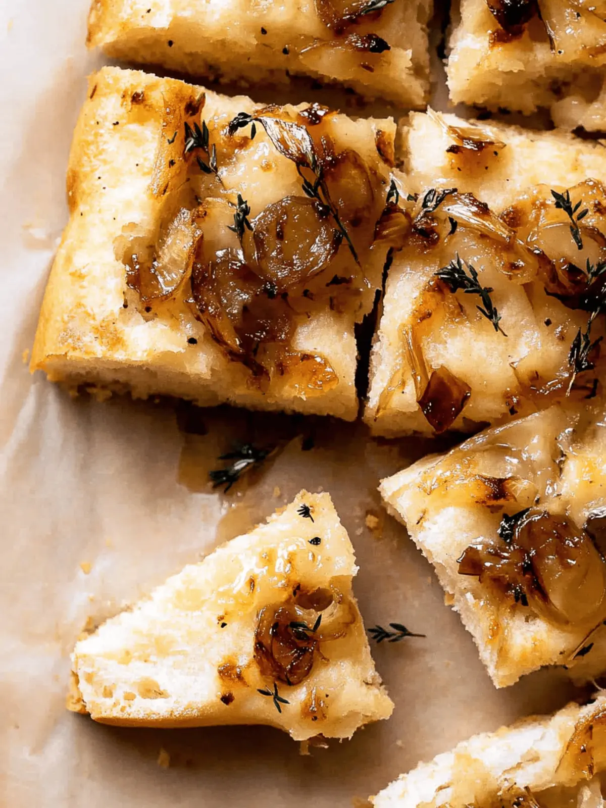 Caramelized Onion Focaccia