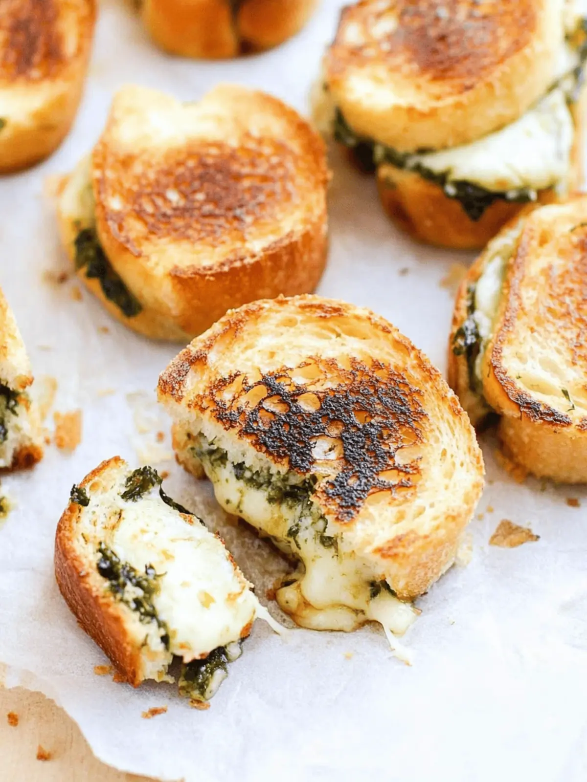 Mini Grilled Cheese Appetizers