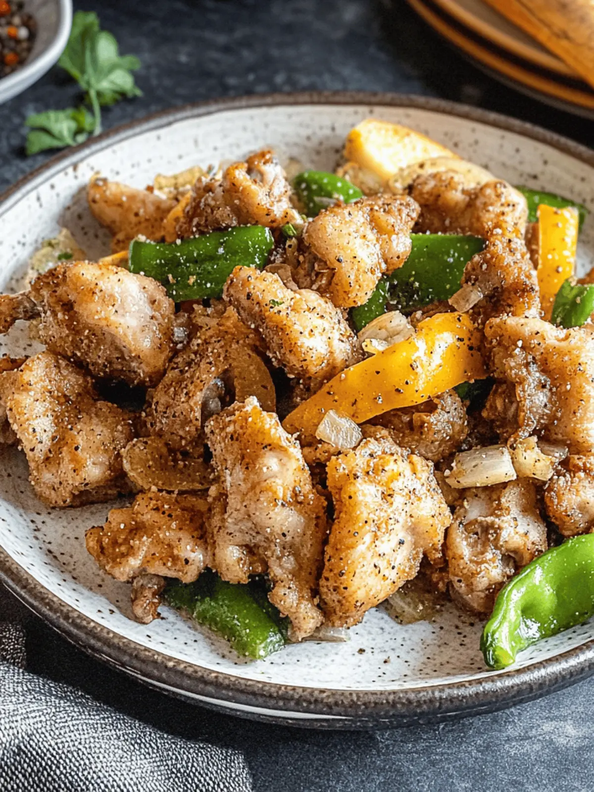 Salt and Pepper Chicken