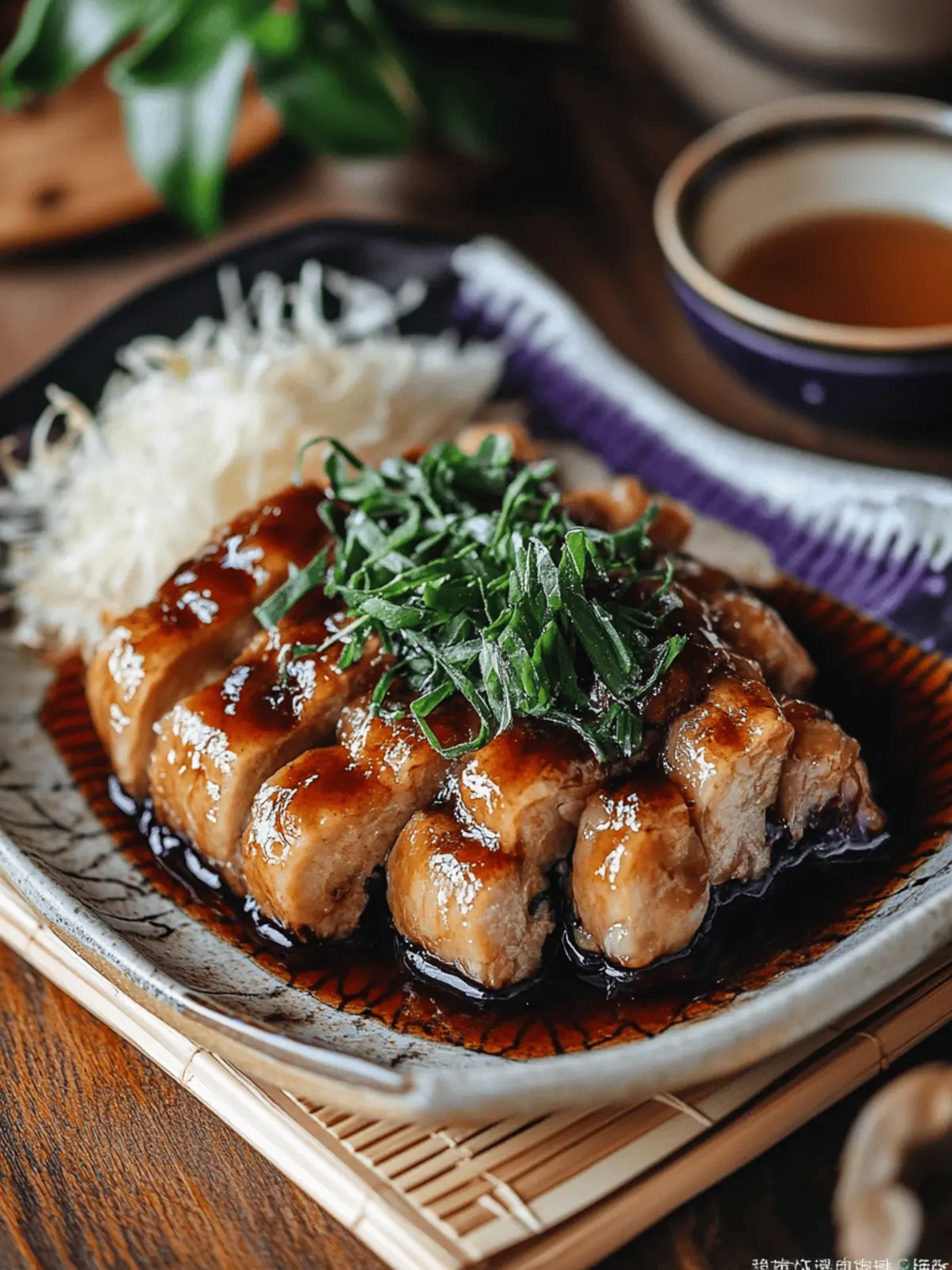 Ginger Pork Rolls with Eggplant