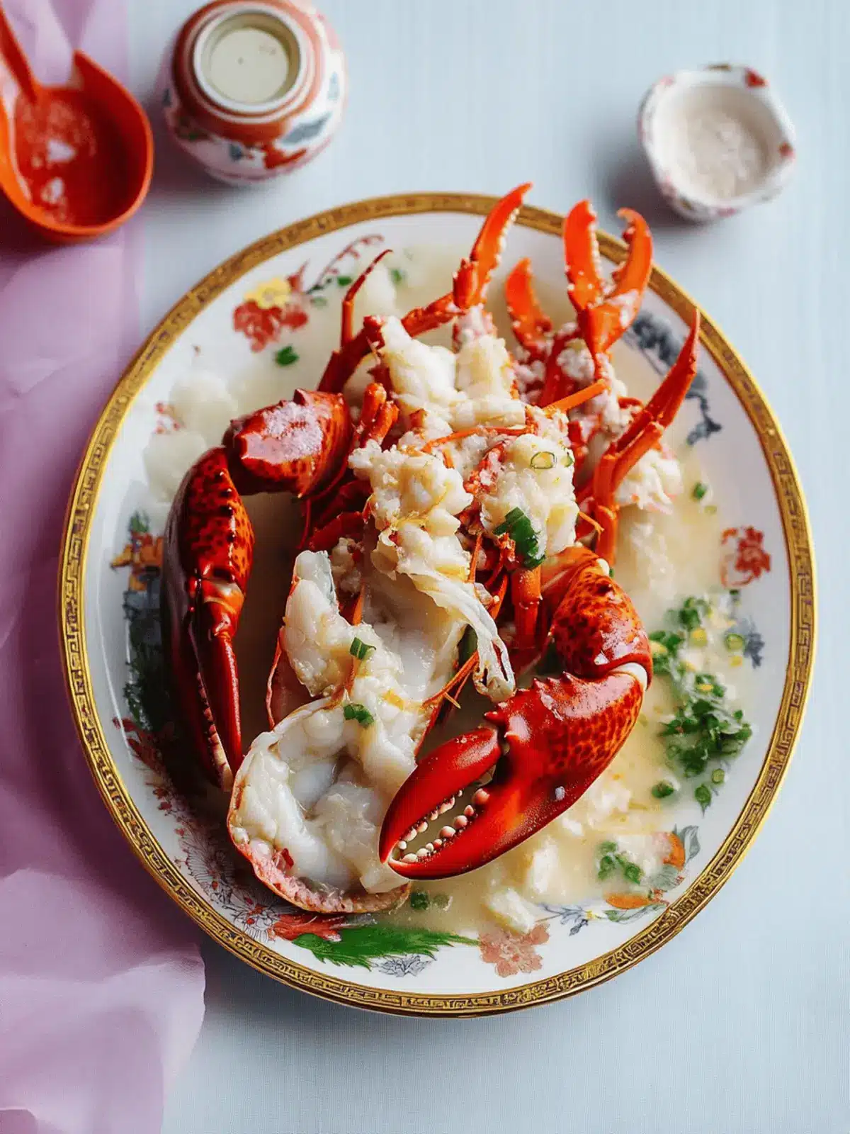 Lobster Cantonese: Indulge in This Silky Seafood Delight 5 Lobster Cantonese