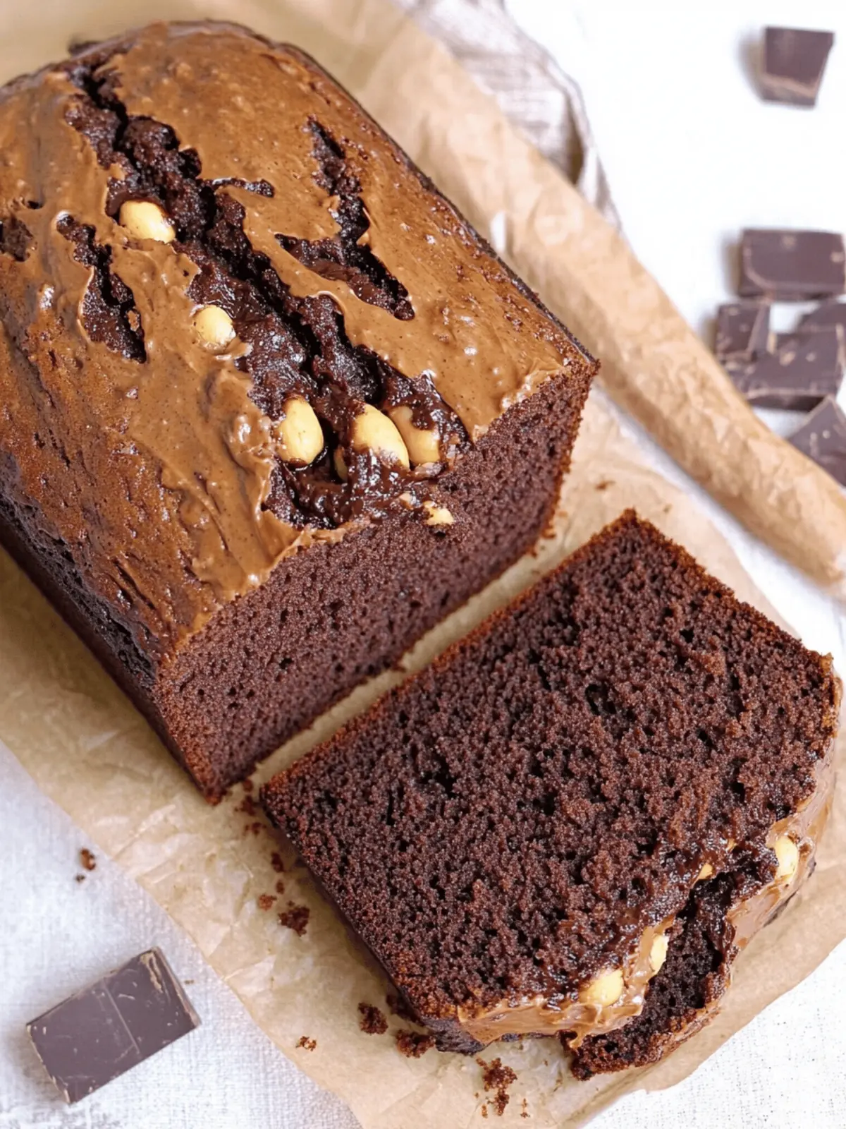 Irresistible Chocolate Peanut Butter Bread for Sweet Cravings 3 Chocolate Peanut Butter Bread