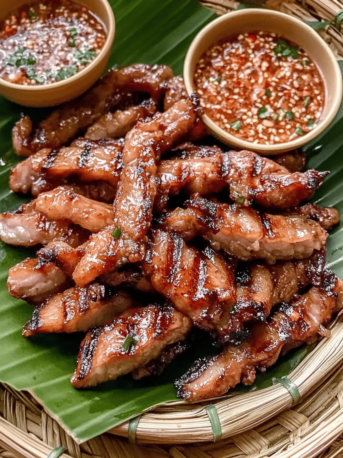 Savory Best Grilled Pork Strips with Thai Marinade Recipe 4 Best Grilled Pork Strips with Thai Marinade