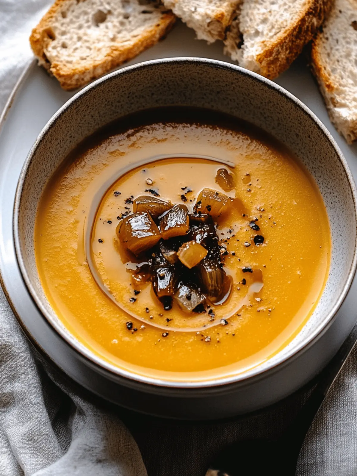 Savory Caramelized Onion Butternut Squash Soup Delight 4 Caramelized Onion Butternut Squash Soup