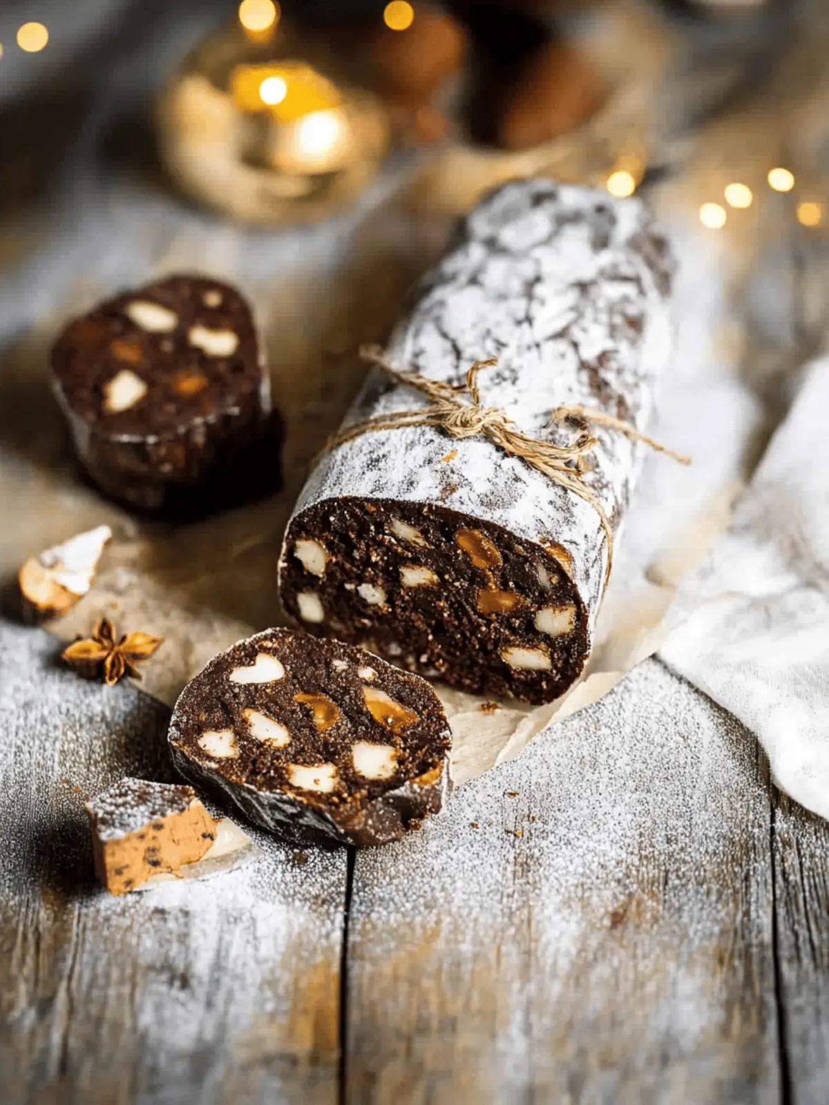 Chocolate Salami: A Sweet Twist on a Classic Treat 2 Chocolate Salami