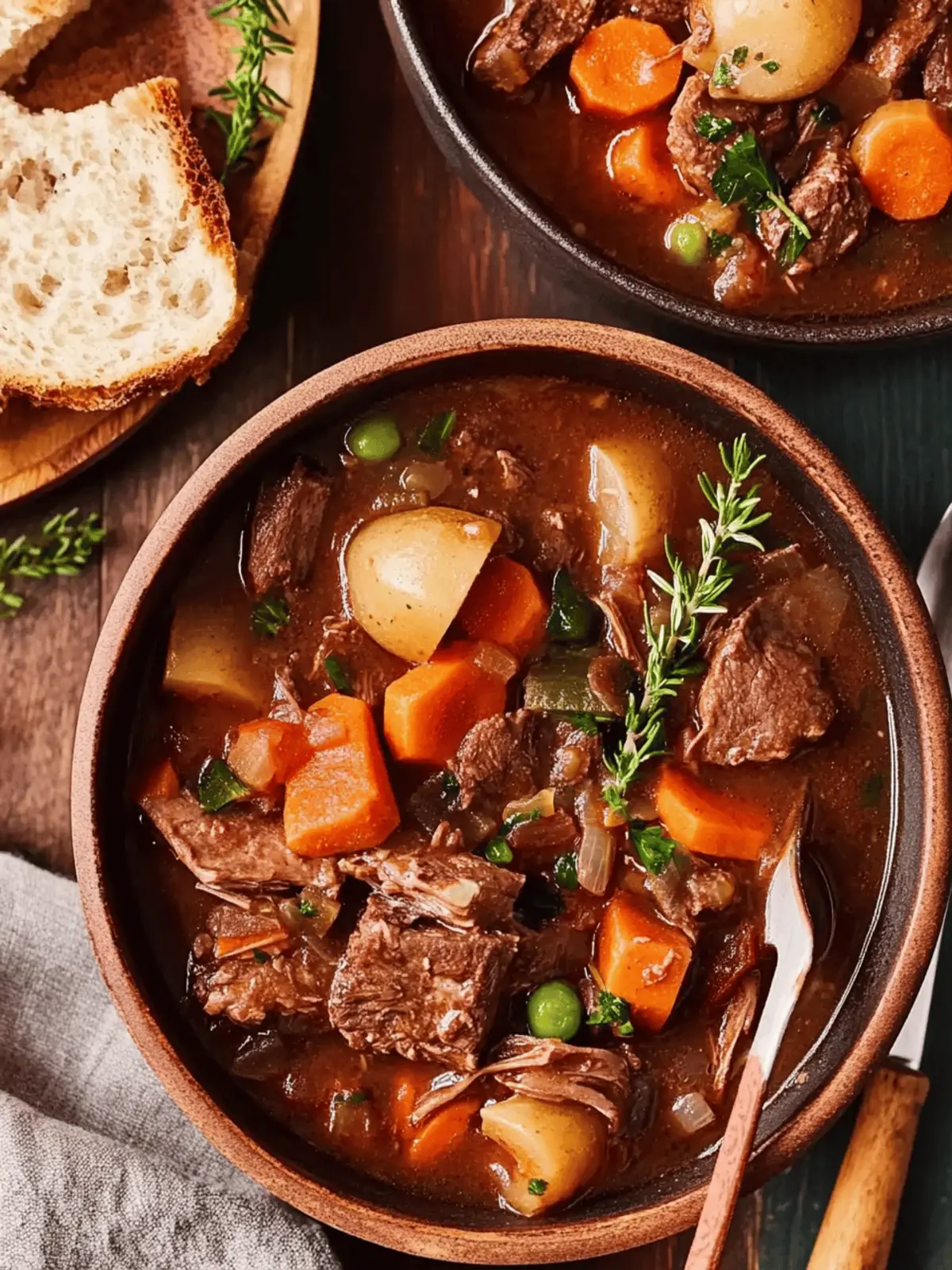 Hearty Slow Cooker Beef Stew for Cozy Nights In 3 Slow Cooker Beef Stew