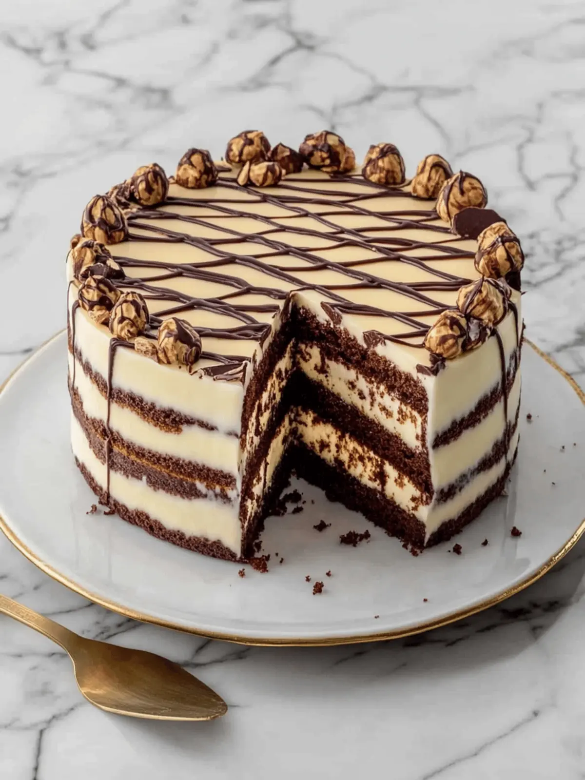 Decadent Hazelnut And Chocolate Layer Cake You’ll Adore 5 Hazelnut And Chocolate Layer Cake