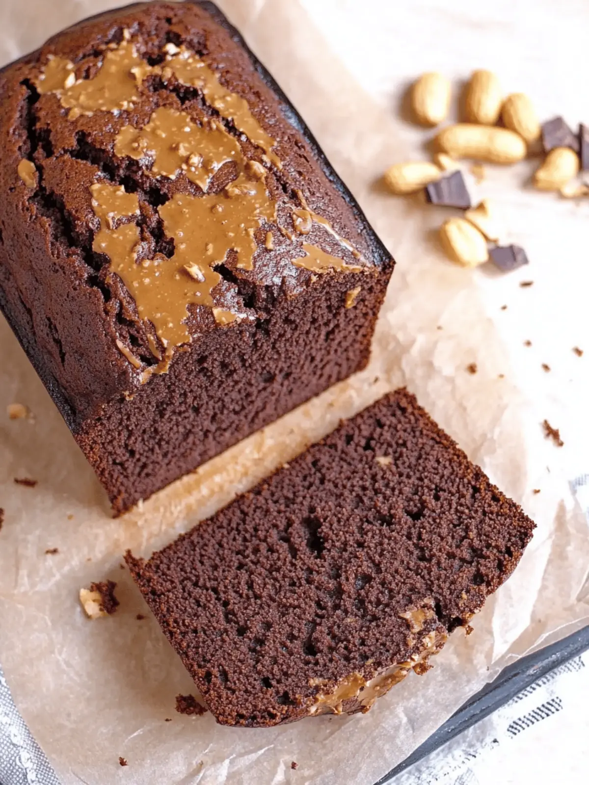 Irresistible Chocolate Peanut Butter Bread for Sweet Cravings 4 Chocolate Peanut Butter Bread