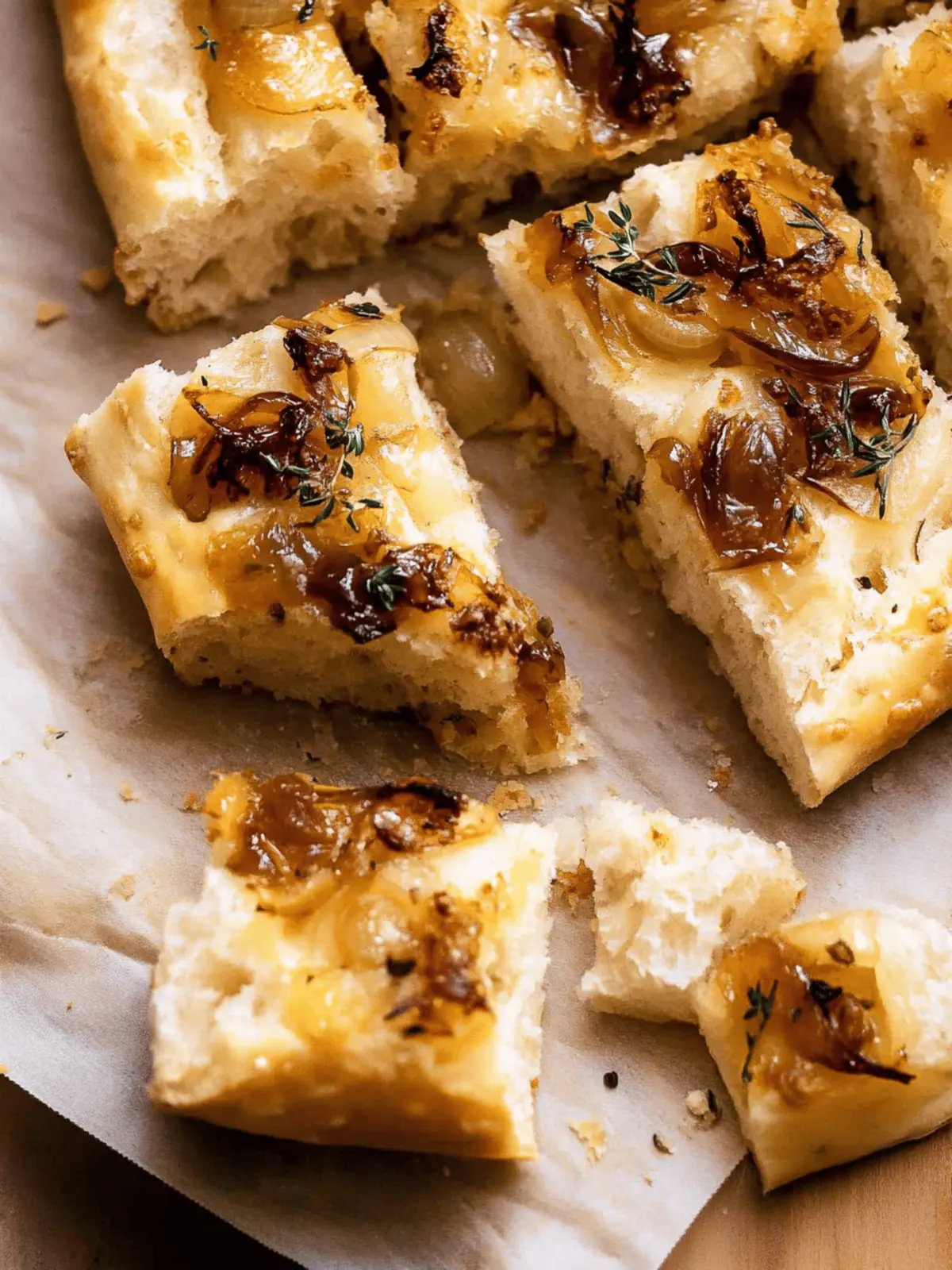 Caramelized Onion Focaccia