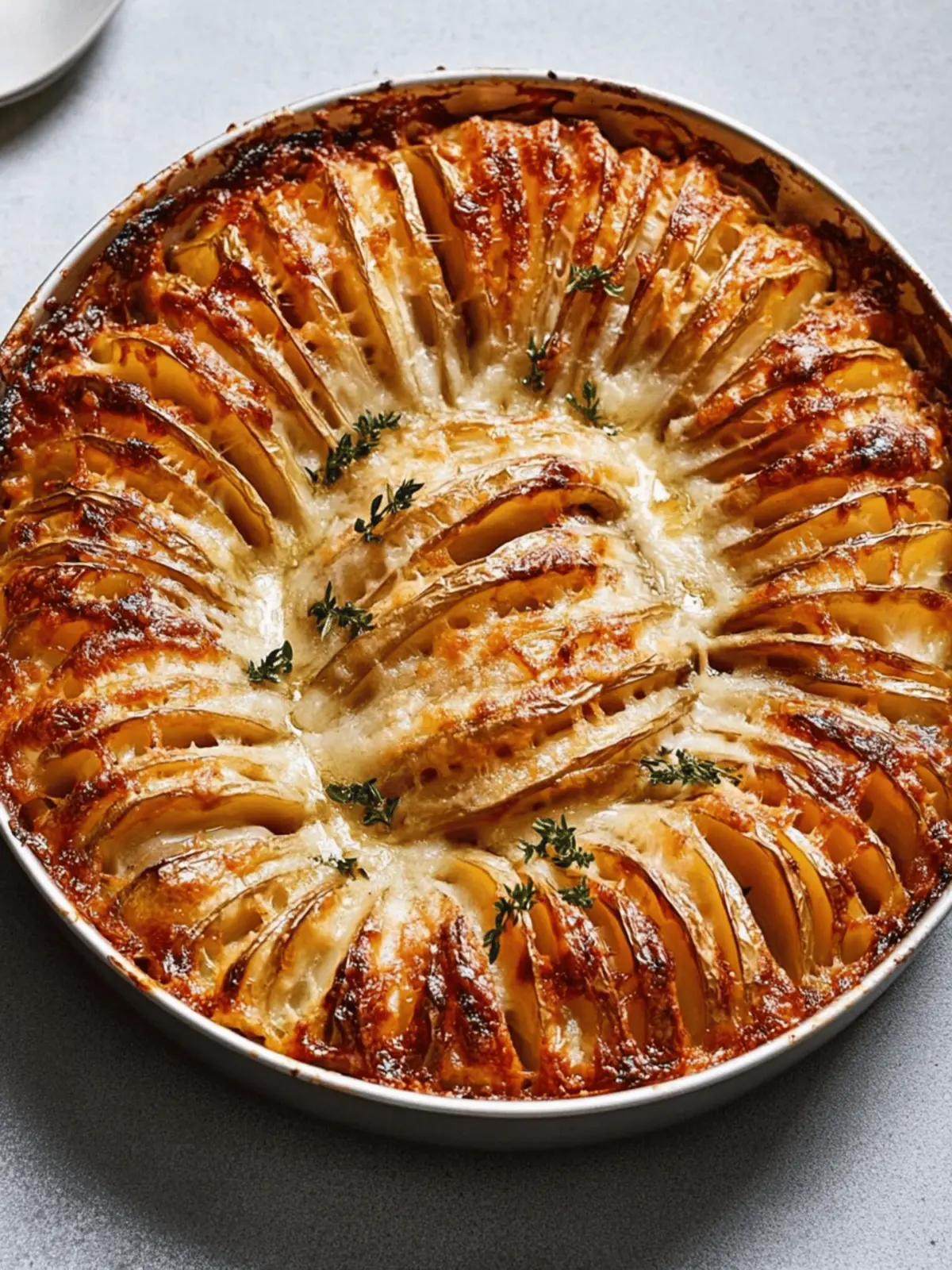 Cheesy Hasselback Potato Gratin for Ultimate Comfort Food 4 Cheesy Hasselback Potato Gratin