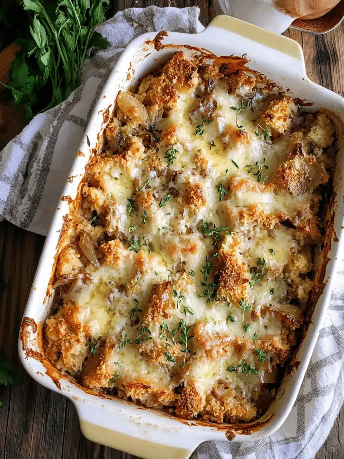 Savory French Onion Stuffing: A Comforting Holiday Delight 3 French Onion Stuffing