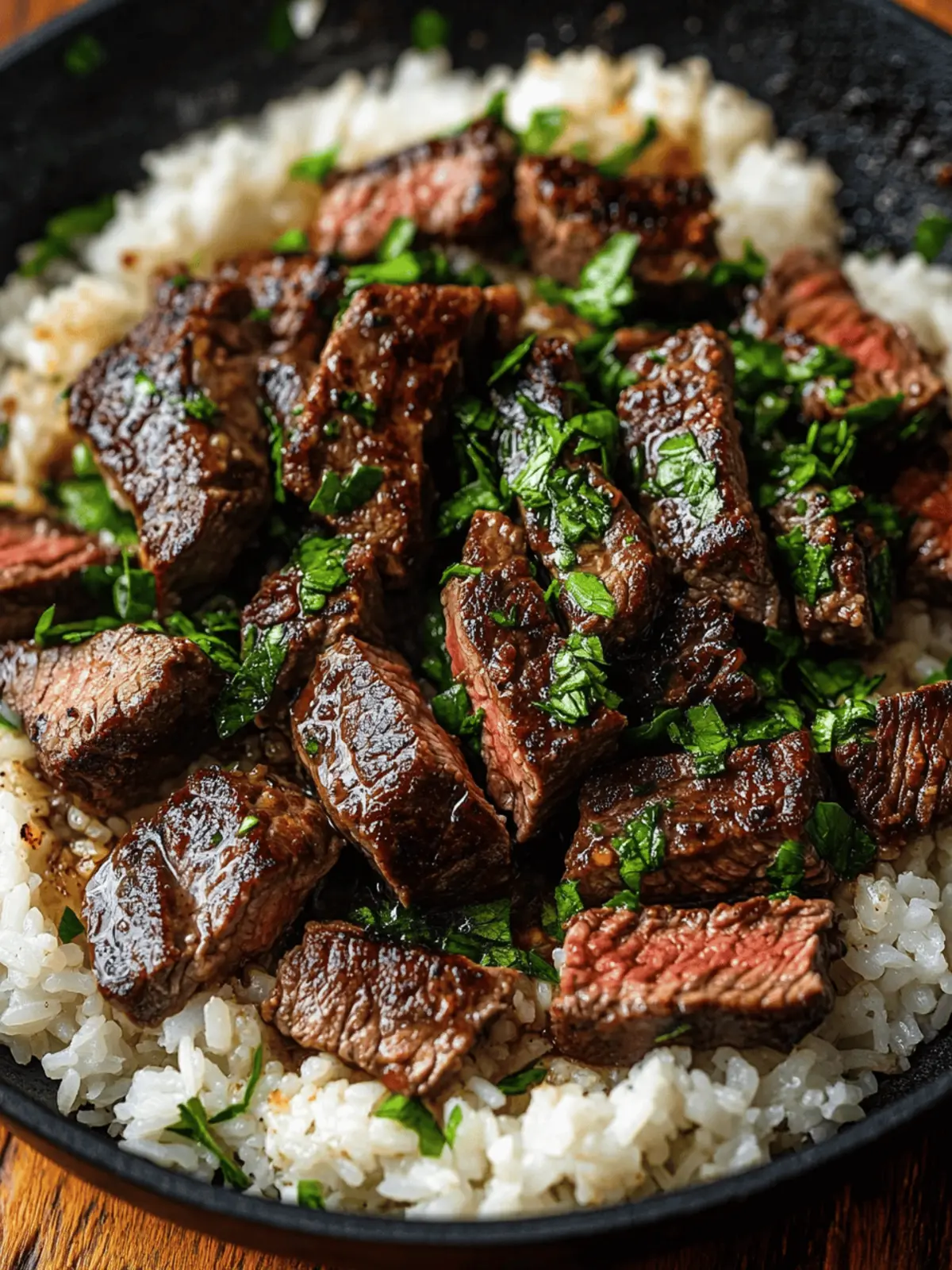 Succulent Honey Garlic Butter Steak and Rice Skillet Made Easy 4 Honey Garlic Butter Steak and Rice Skillet