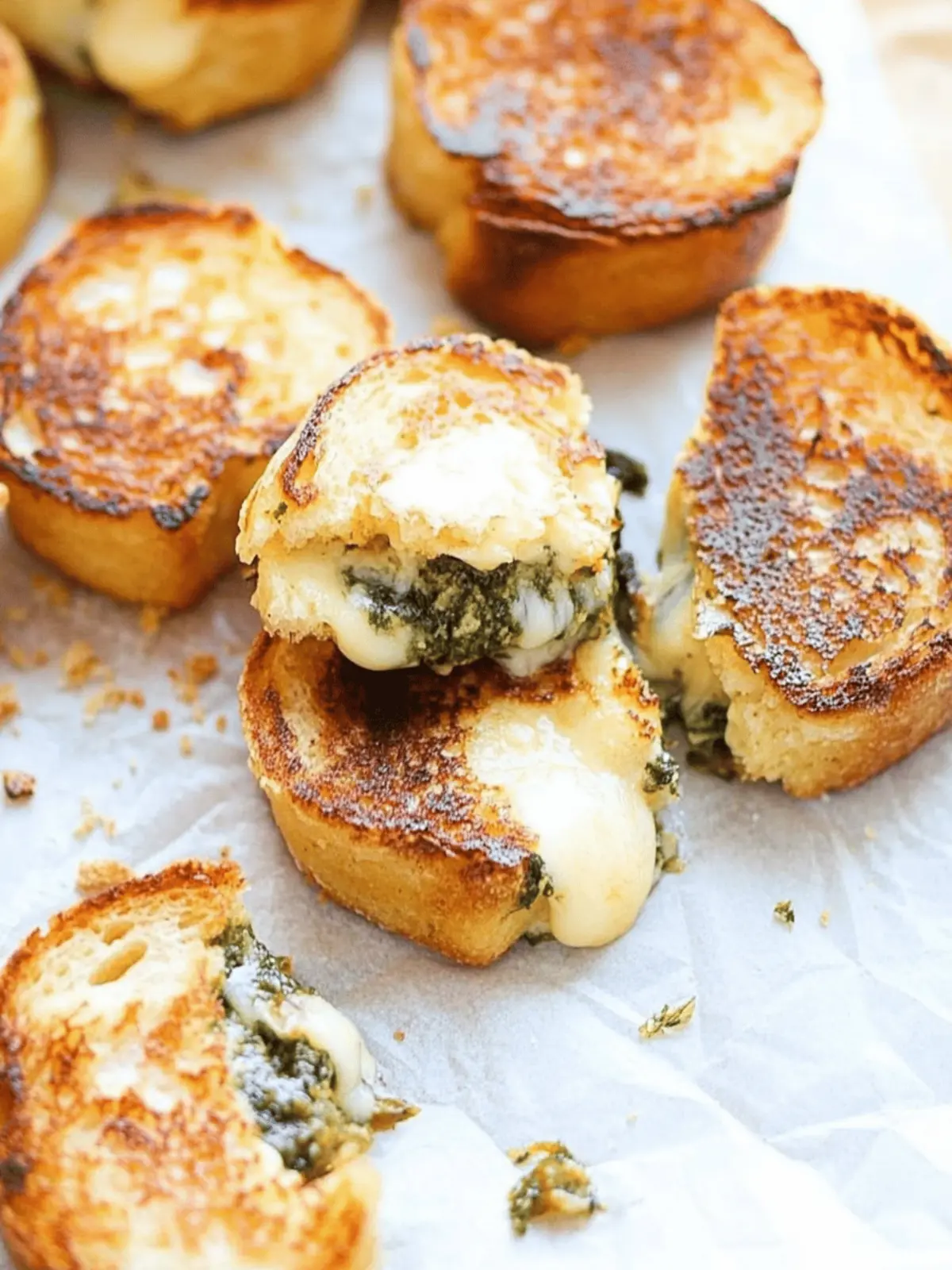 Mini Grilled Cheese Appetizers