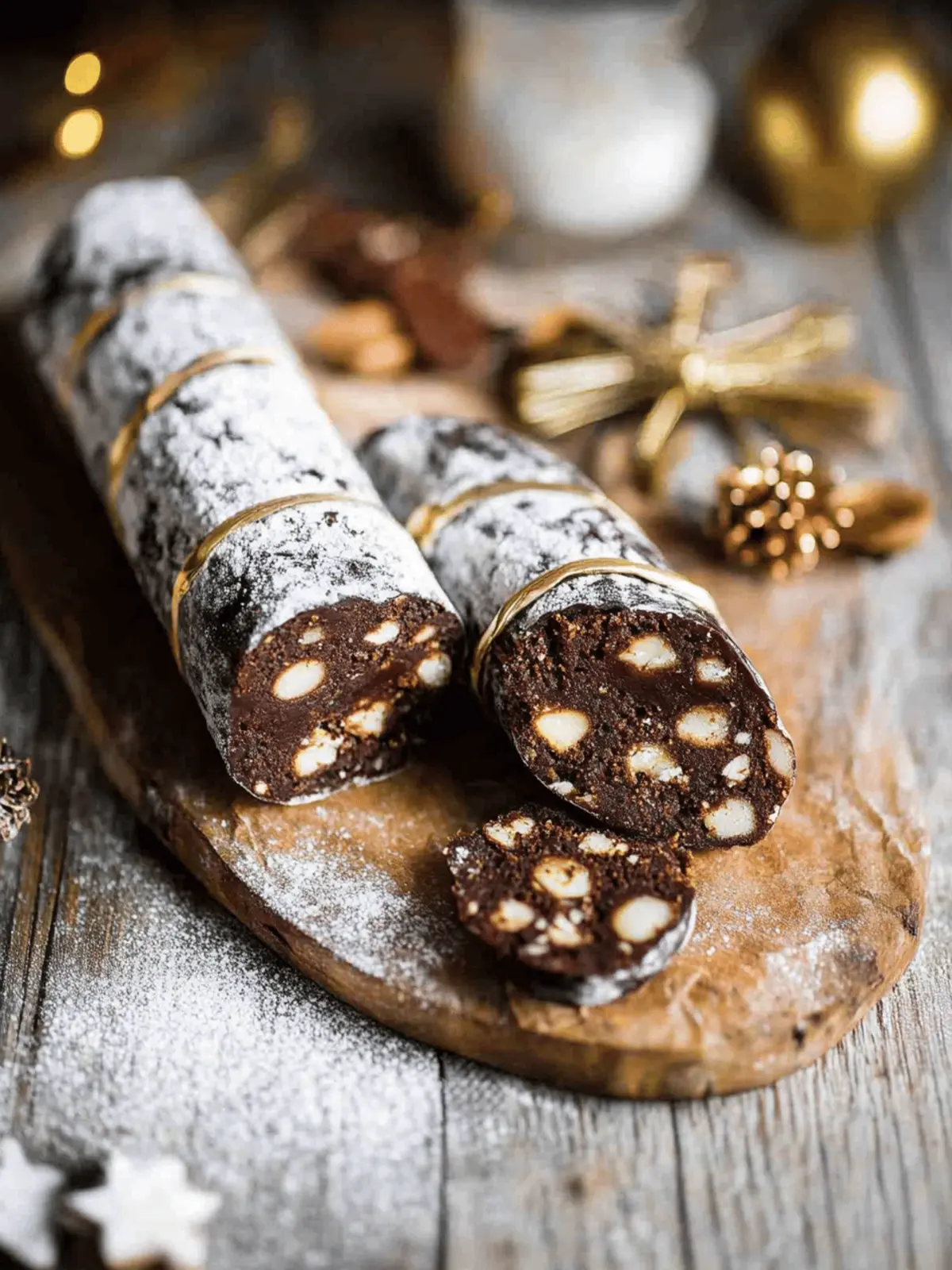 Chocolate Salami: A Sweet Twist on a Classic Treat 4 Chocolate Salami