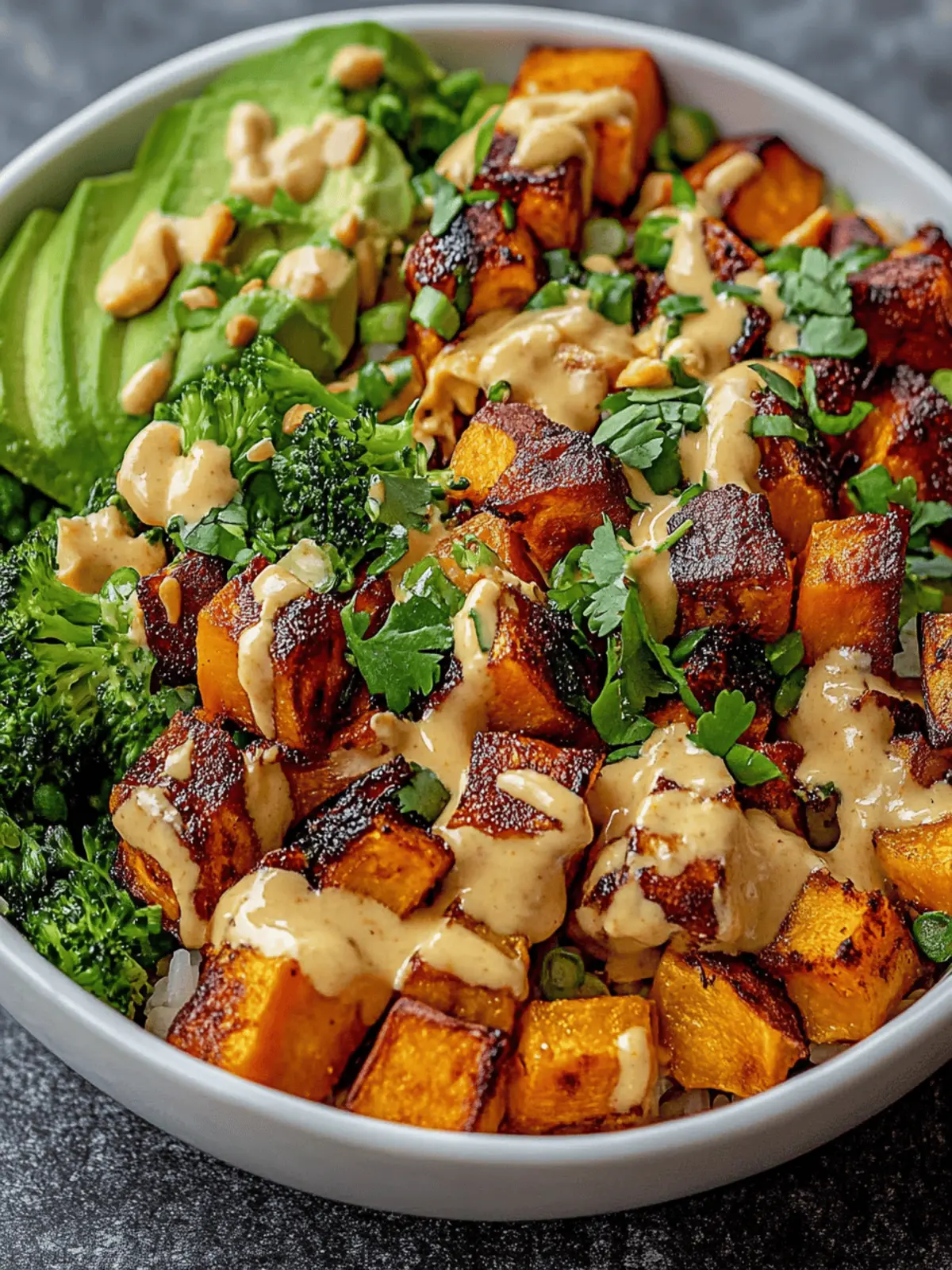 Thai Peanut Sweet Potato Buddha Bowl for a Wholesome Meal Prep 3 Thai Peanut Sweet Potato Buddha Bowl