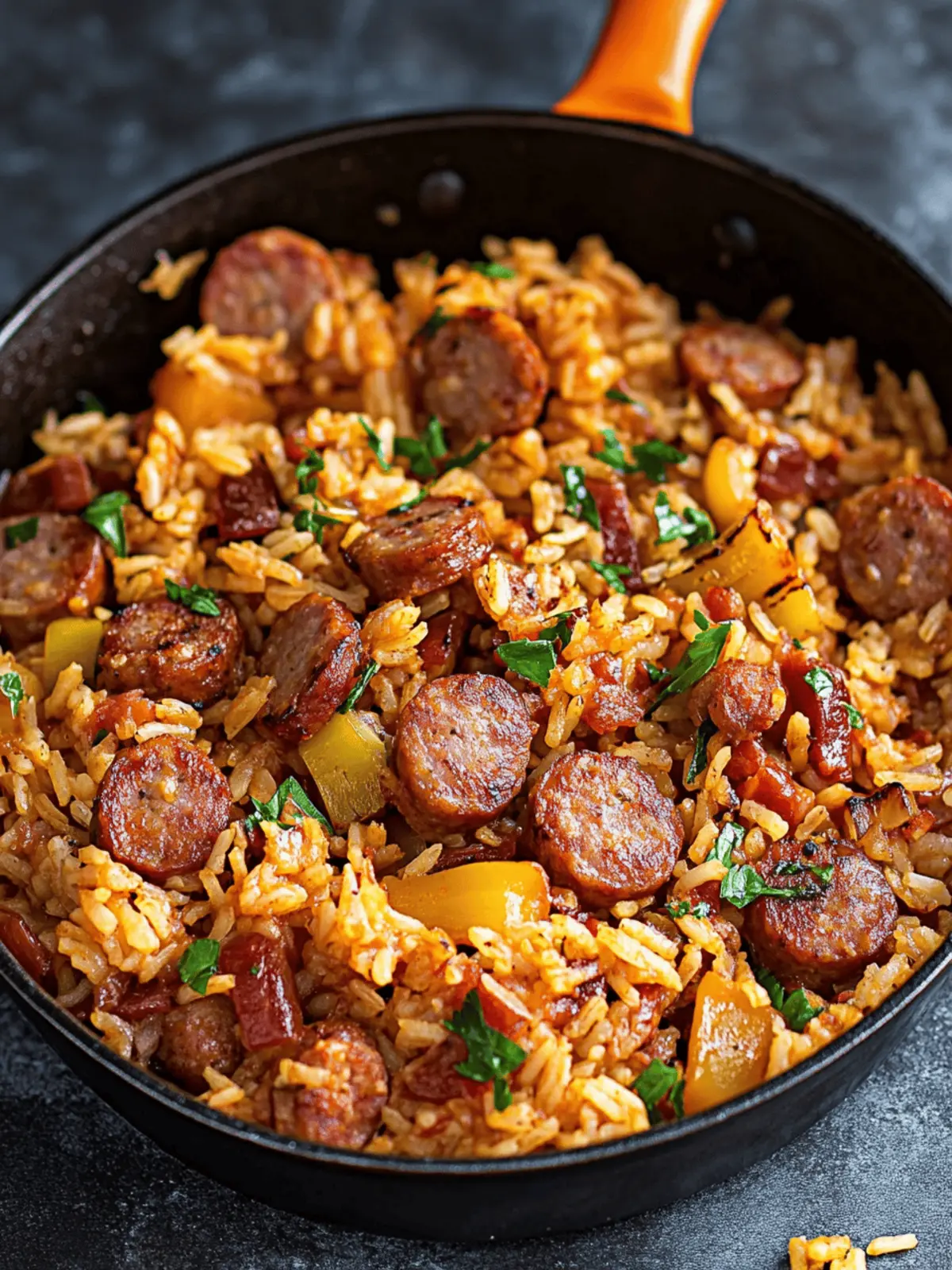 Sausage and Rice Skillet: A Quick One-Pot Wonder for Dinner 5 Sausage and Rice Skillet