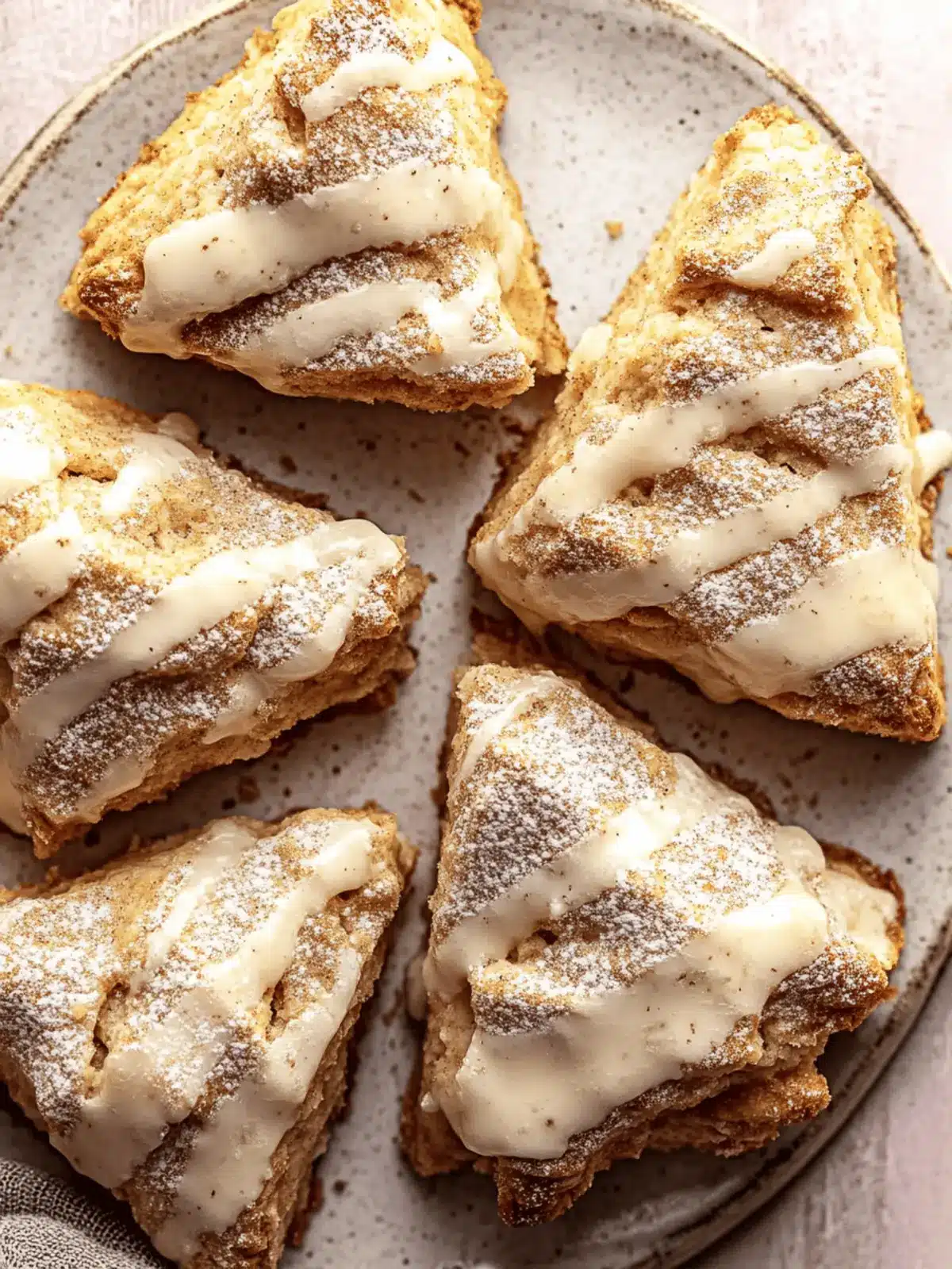 Cinnamon Sugar Scones