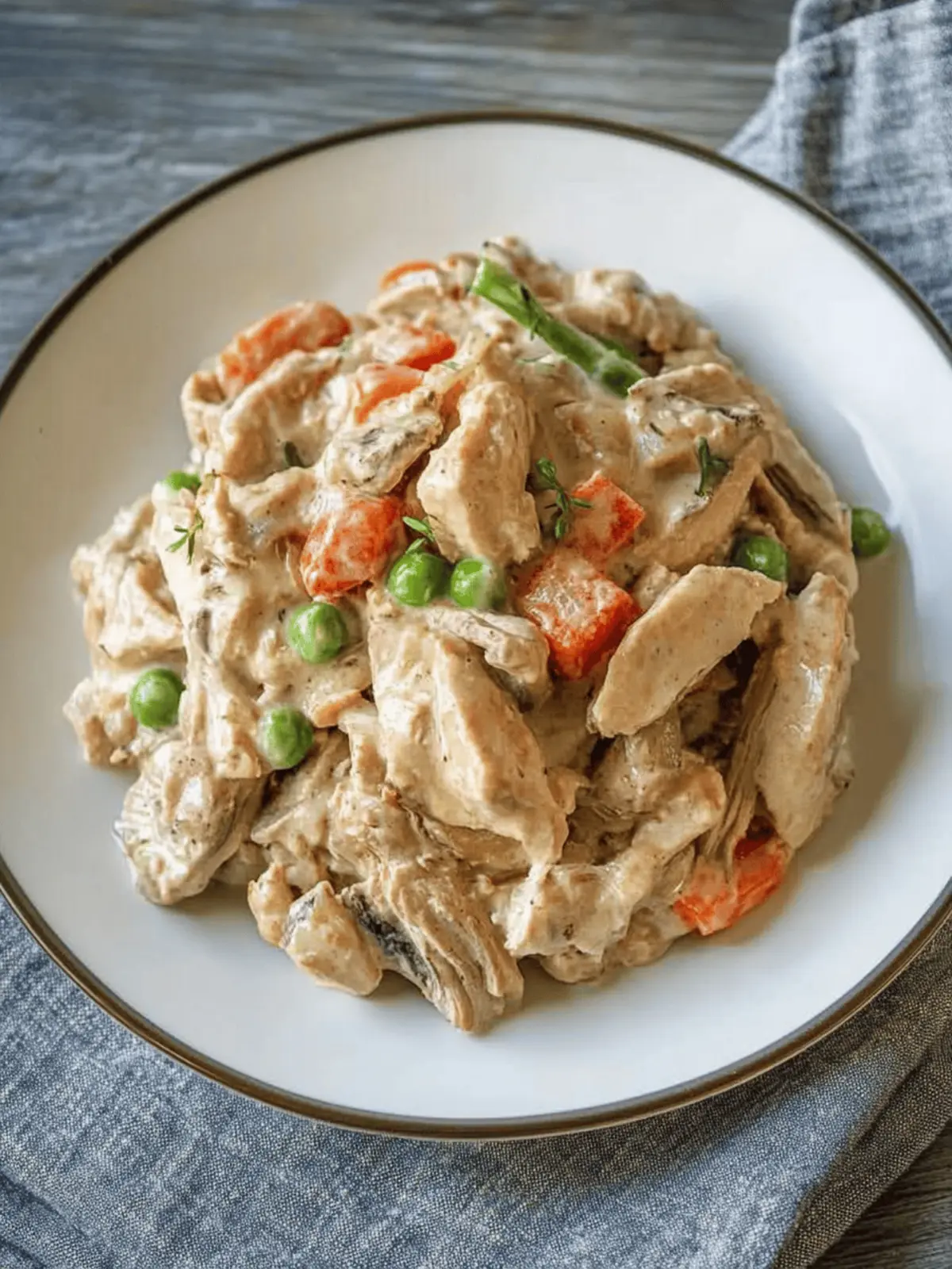 Savory Turkey a la King: Quick Comfort Food from Leftovers 2 Turkey a la King