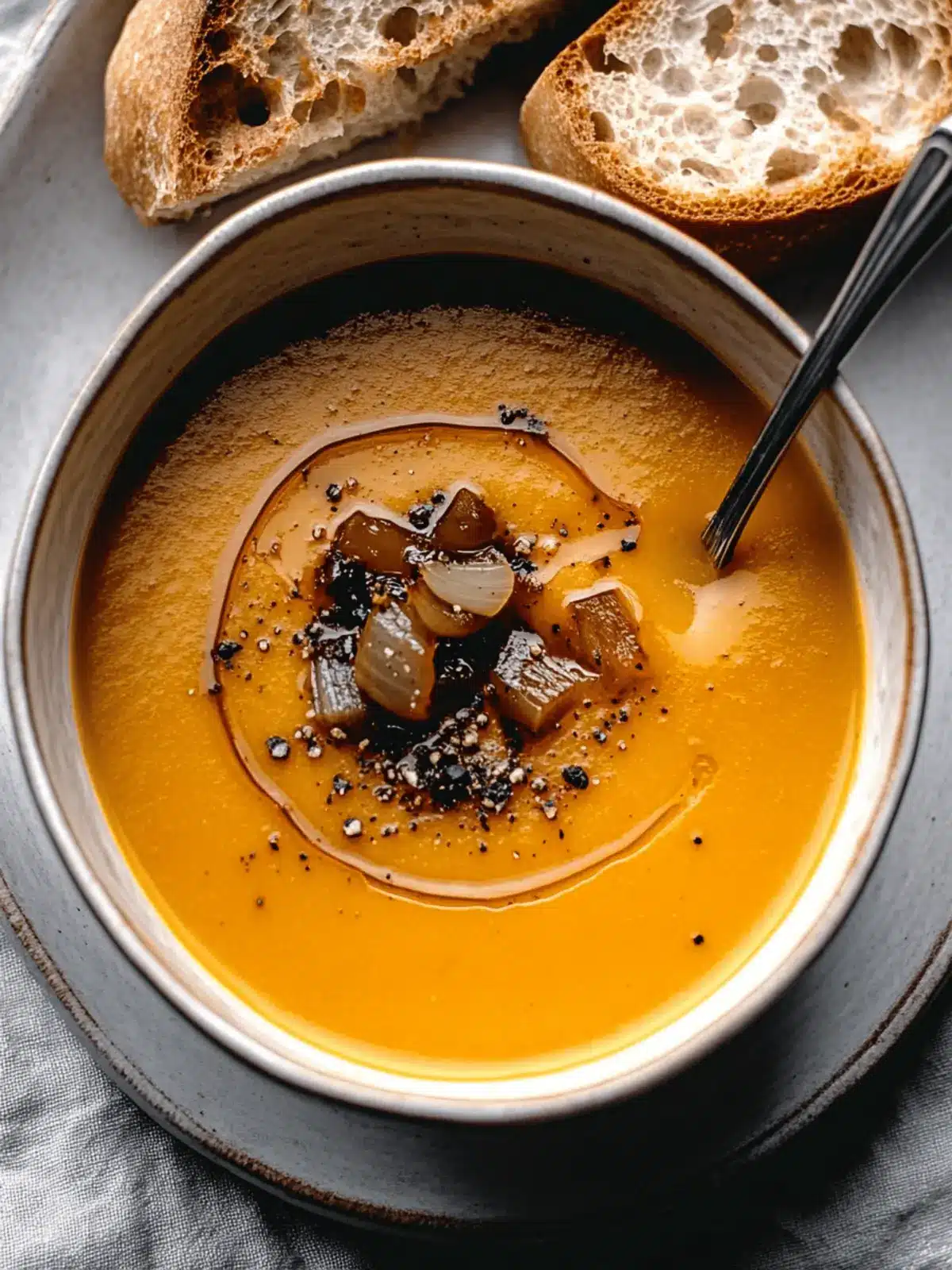 Savory Caramelized Onion Butternut Squash Soup Delight 3 Caramelized Onion Butternut Squash Soup