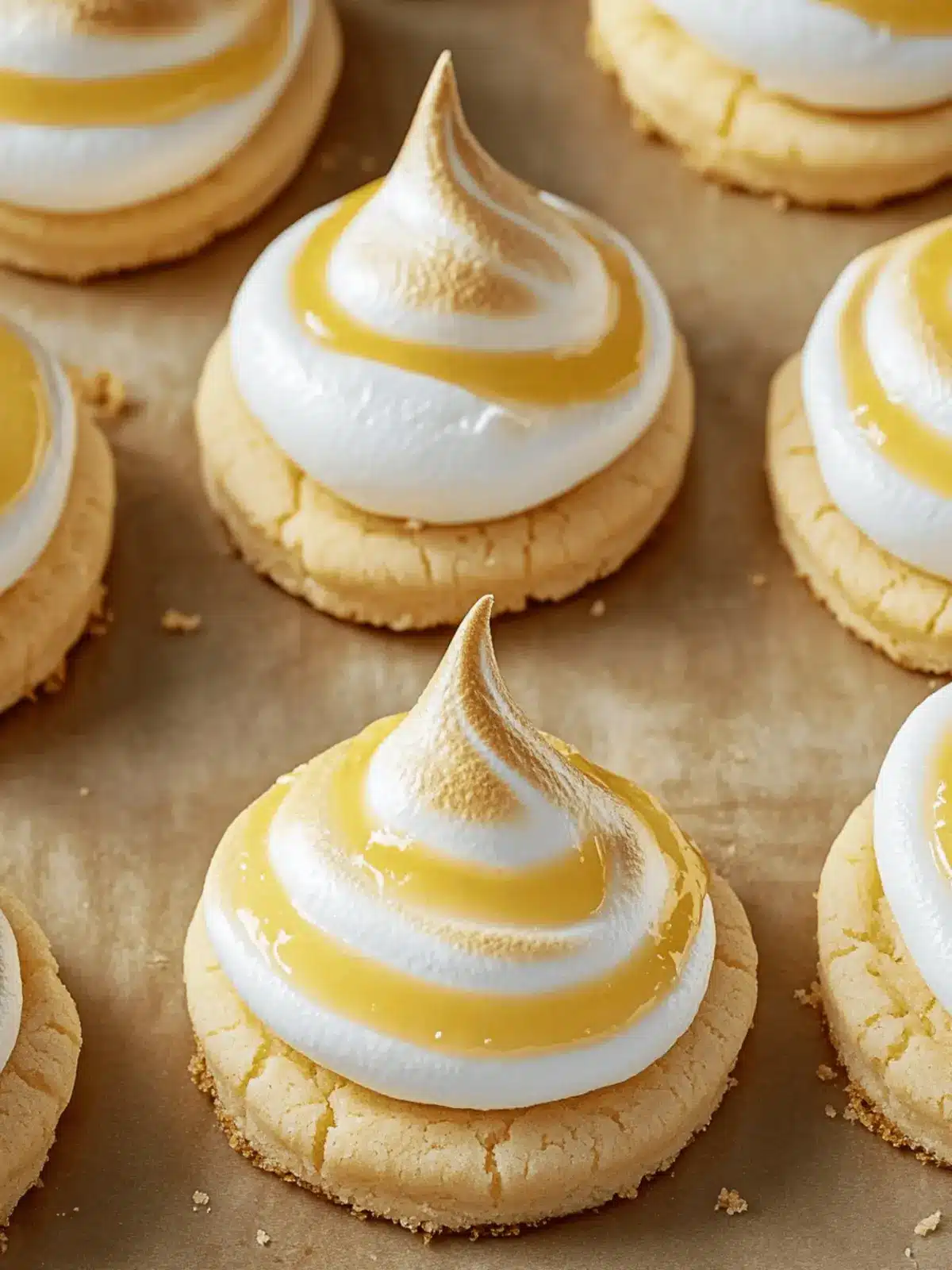 Lemon Meringue Pie Cookies